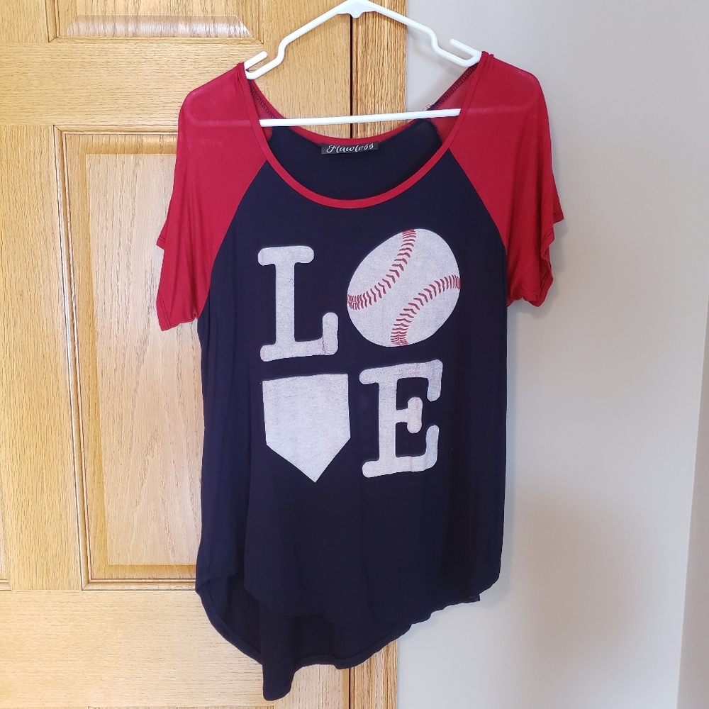 Flawless LOVE Baseball Short Sleeve